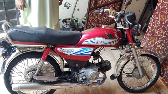 Honda CD 70 | 2009 Model | First Owner | 100% Genuine