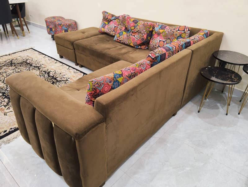 simple and elegant "L Sofa set" 1