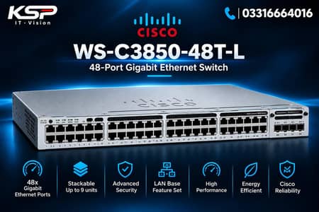 CISCO WS-C3850-48T-L