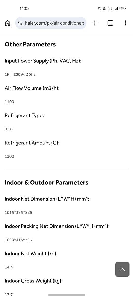 Haier 1.5 Ton Split AC T3 Compressor | Rawalpindi 8