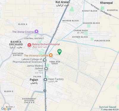 Affordable Residential Plot For sale In Bahria Orchard Phase 4 - Block G1