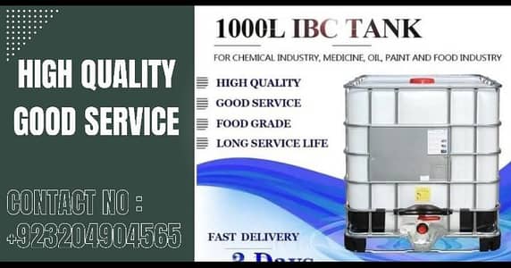 ibc tank 1000 liter/drinking water/chemical/food grade/bio gas