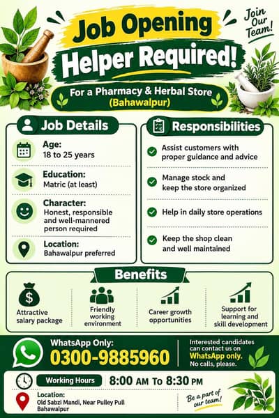 Need Help for herble medicine shop