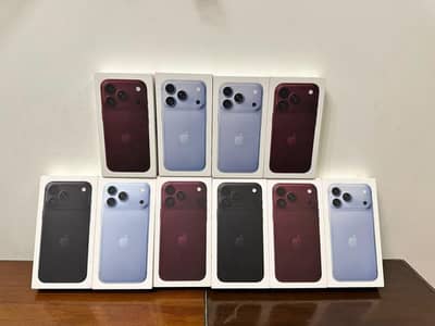Iphone 18 Pro Box Pack/ 18 Pro Max/ 17 Pro Max Air Duo PTA Approved J