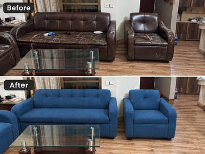 Sofa – Refurbished & Ready for Sale
