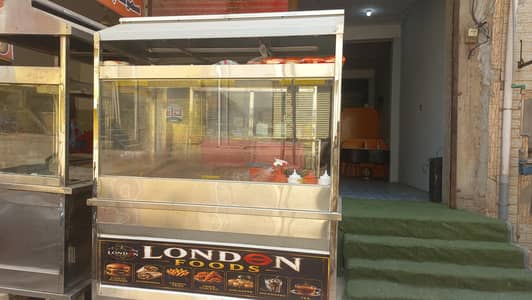 burger Shawarma milkshake counter for sale