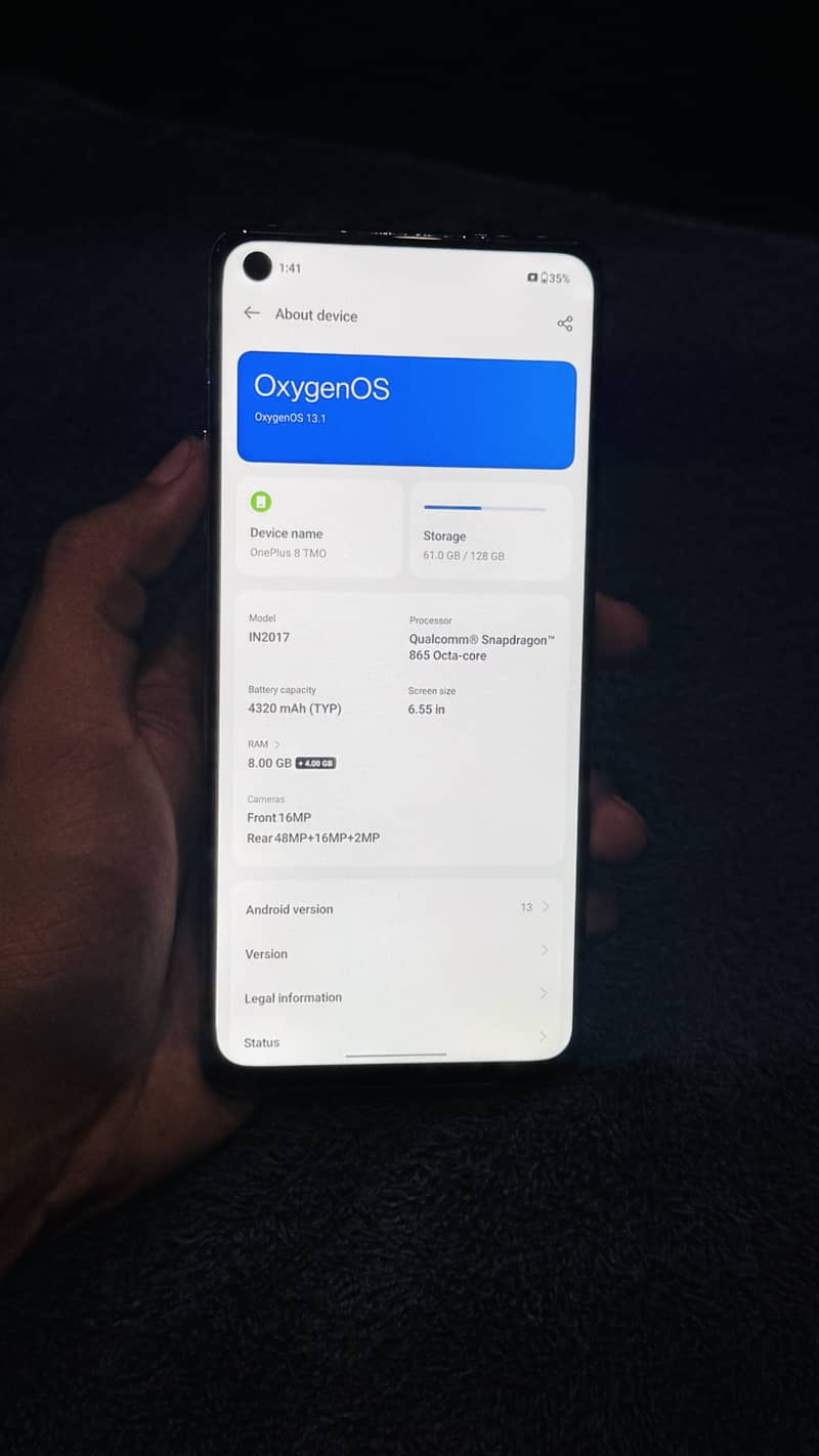 One Plus 8 1