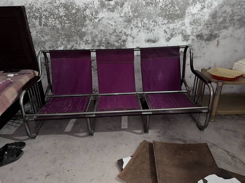 Steel sofas 1