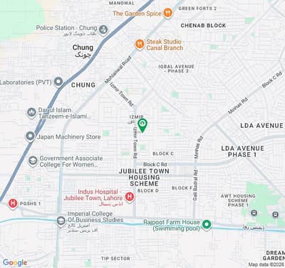 1 KANAL PLOT AVAILABLE FOR SALE IN IZMIR TOWN BLOCK K IN A VERY HOT LOCATION OF LAHORE