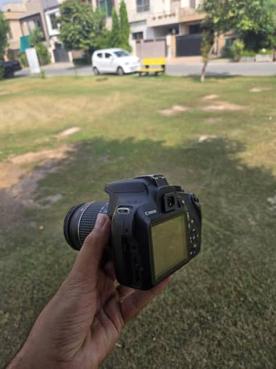 Canon 1200D with New 32 GB Card, Battery with Charging Cable and Case