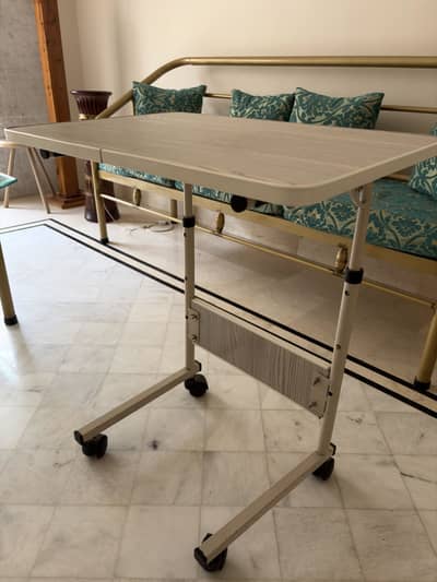 Portable Adjustable Wooden Table for Sale