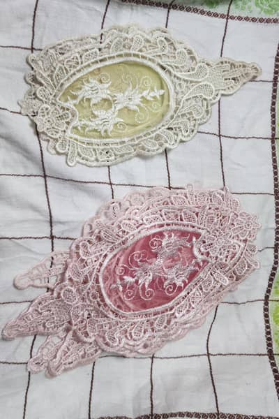 Branded lace