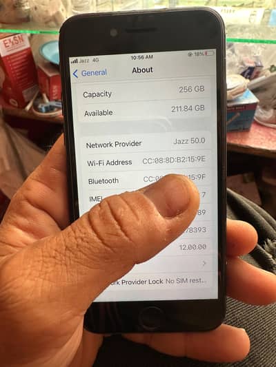 Apple iPhone 7 256 GB Official PTA APPROVED reed add