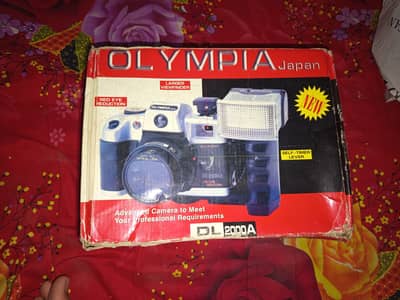Title: Vintage Olympia Japan DL 2000A 35mm Film Camera Kit – Box Pack