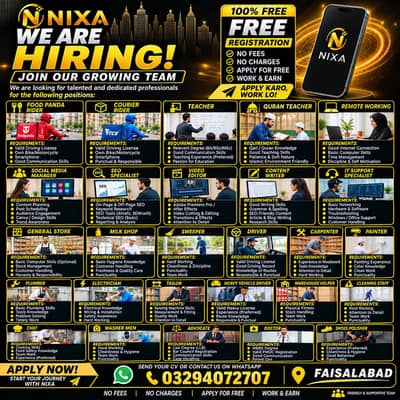 Jobs offer