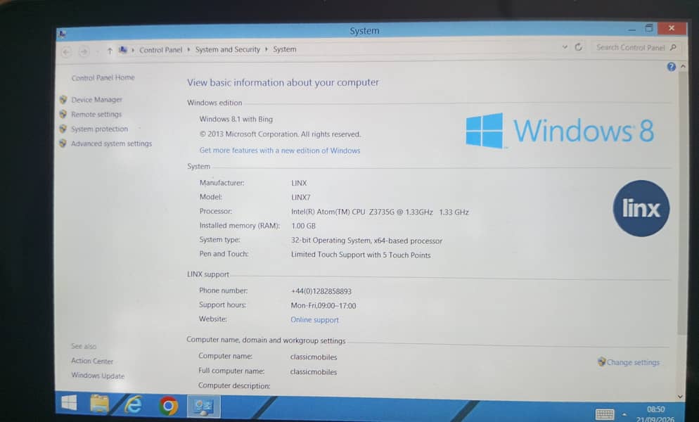 Linx 7 Window Tablet 2
