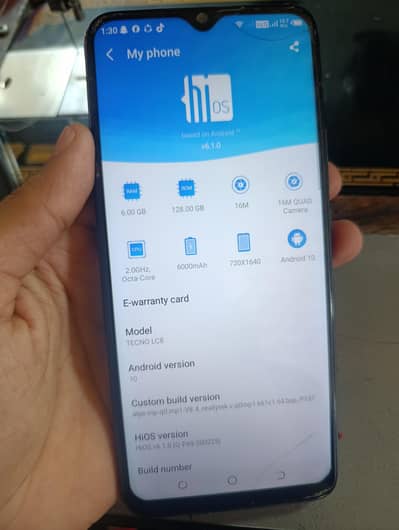 Tecno LC8