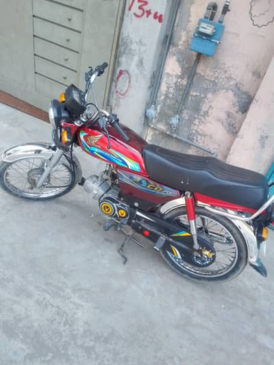 honda cd 70 lush condition 2024 model