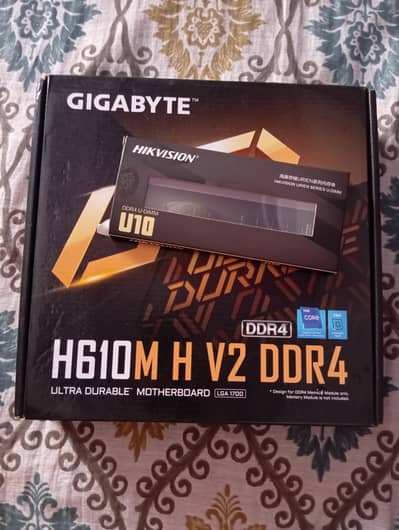 i5 13400f + Gigabyte H610M H v2 DDR4 + 16Gb 3200mhz Ram
