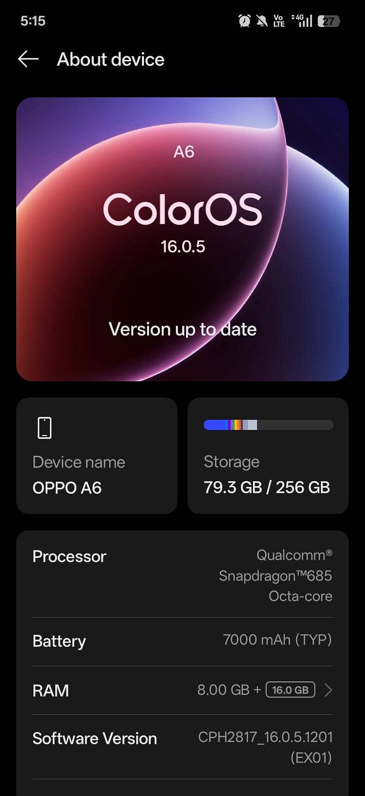 OPPO A6 0