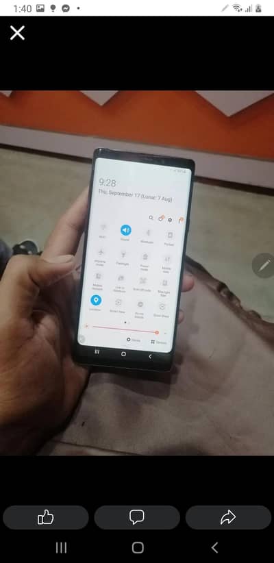 samsang note 9 glaxy 6:128 03293916402