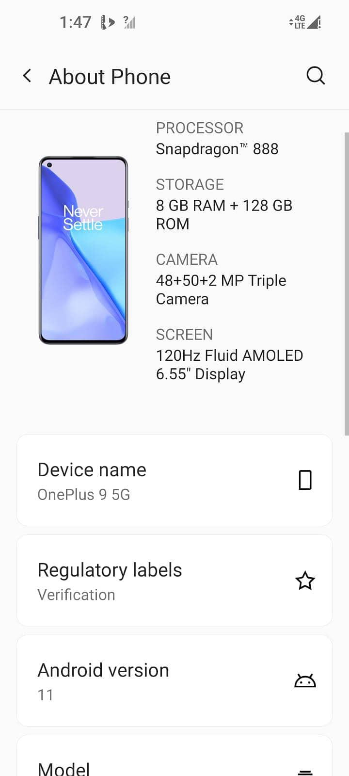 One Plus 9 6