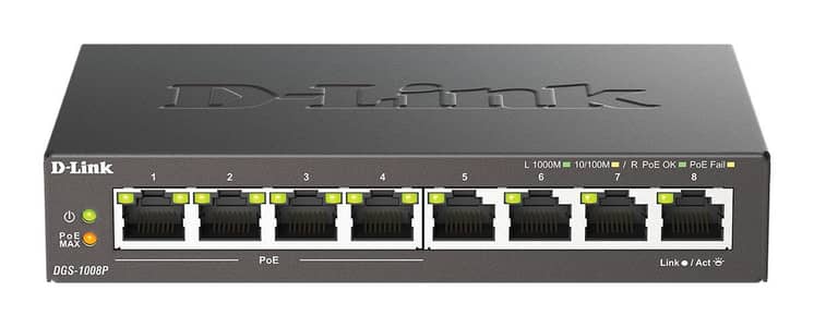 New PoE switch for fast internet