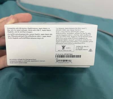 Airpods pro 2nd Gen with full box for sale