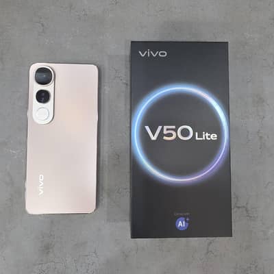 Vivo V50 Lite - Excellent Condition | Box + Accessories