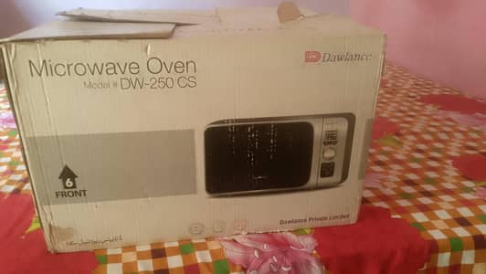 Dawlance microwave oven Dw 250 cs