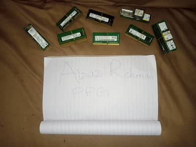 Original Laptop DDR4 RAM & NVMe SSDs (512GB / 256GB)