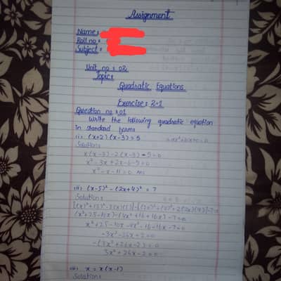 Assignment