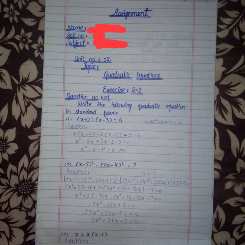 Assignment 0