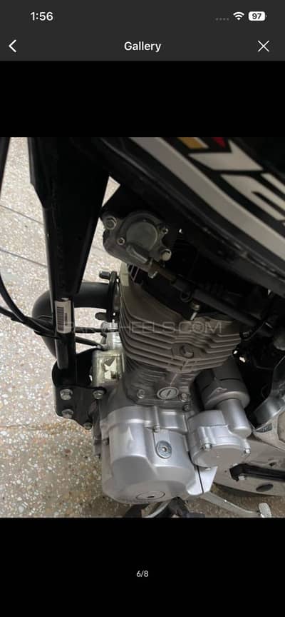 Honda 125 special edition black silver only 4800 km used