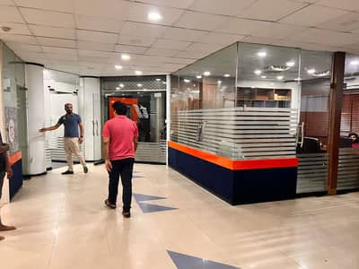 2000 Square Feet Brand New Commercial Property Full Furnished Corporation Office For Rent At Main Boulevard Gulberg 3 Lahore