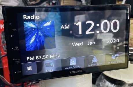 Kenwood DMX5020S–6.8" Touchscreen Apple CarPlay and Android Auto Wired