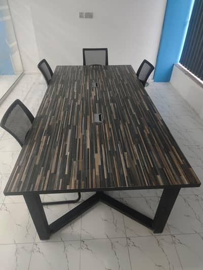 8ft x 4ft Office Conference Table – 8 Seater – Excellent Condition