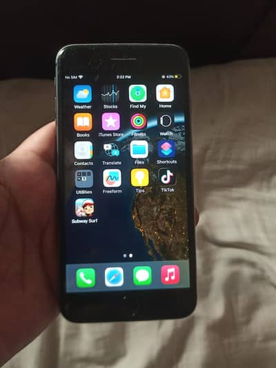 Apple iPhone 8 Plus scratches hn