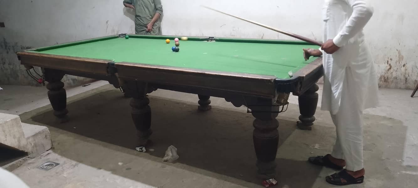 snooker table 1