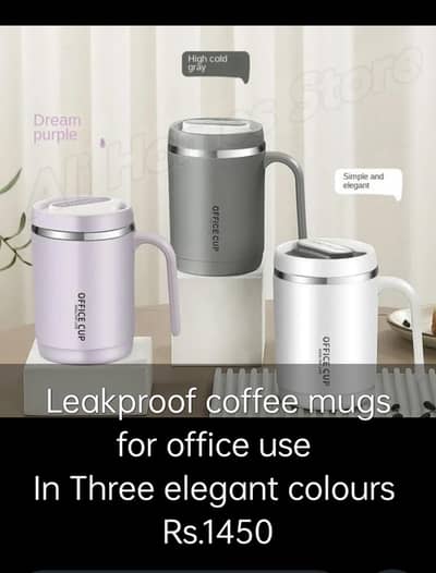 coffee mugs and tumblers in high stainless steel quality