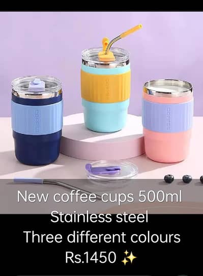 coffee mugs and tumblers in high stainless steel quality
