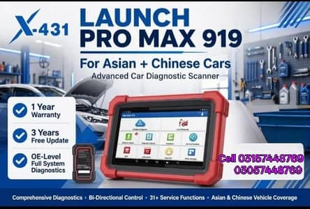 Launch X431 pro max original scanner