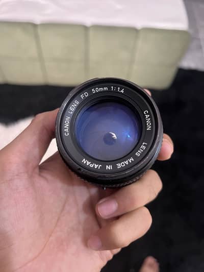Canon FD 50mm f/1.4 Lens - Excellent for Video & Bokeh