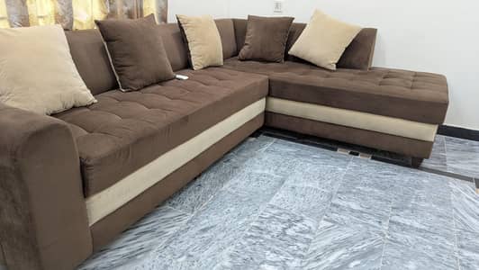 L shap sofa set