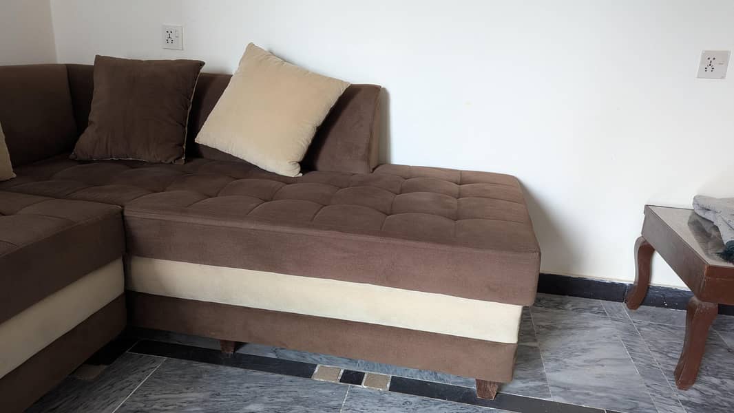 L shap sofa set 2