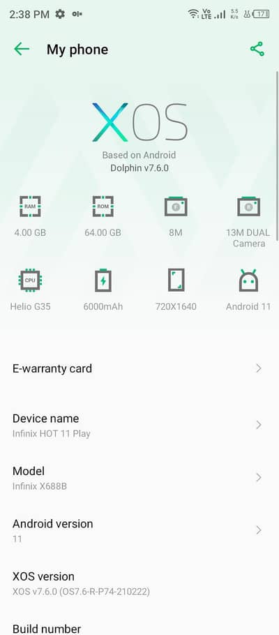 Infinix Note 11