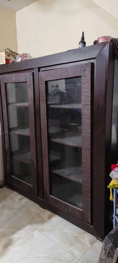 Wooden Crockery Cabinet | Showcase