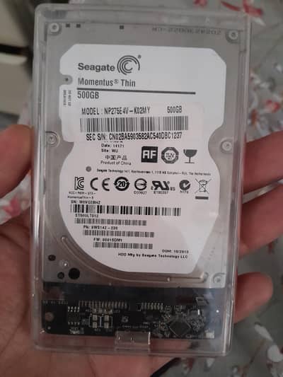 Seagate 500GB 2.5" HDD – Laptop Internal Hard Drive