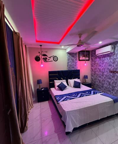 Bahria town Lahore one bedroom apartments daily basis rent per