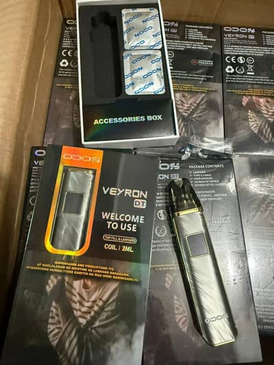 VeYron DT Disply vape/CALIBURN GK2 AND GZ2/ AK3 BOX PACK ARE AVAILBLE